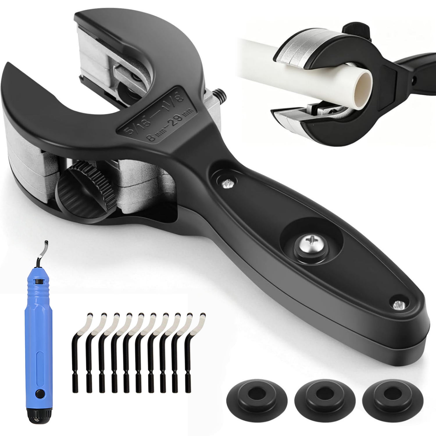 Pipe Cutter Ratchet - 파이프 커터 세트, 라쳇 튜빙 커터,