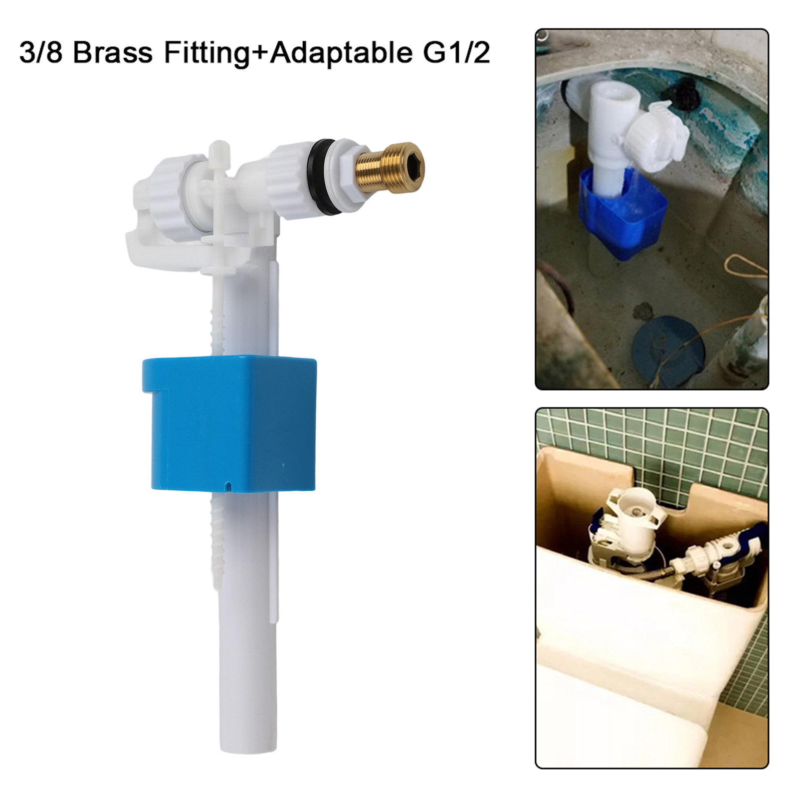 Toilet Fill Valve - 변기 물탱크 충전 밸브 입구 플러시