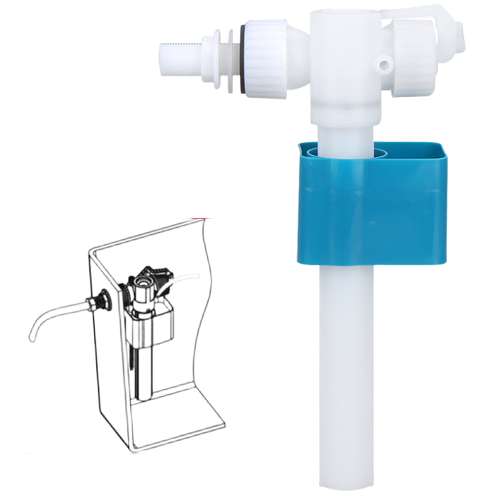 Toilet Fill Valve - 3/8인치 황동 나사 연결이 가능한 ABS