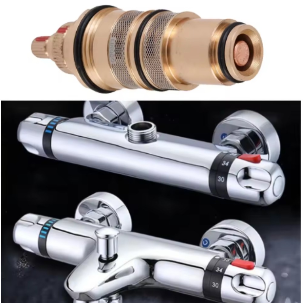 Shower Valve Cartridge - 황동 샤워 온도 조절 카트리지 교체