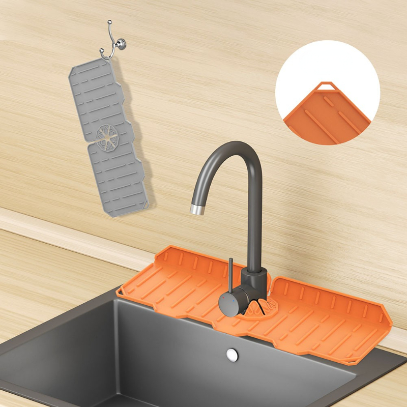 Silicone Tap Washer - 실리콘 주방 수도꼭지 매트 싱크 스폰지