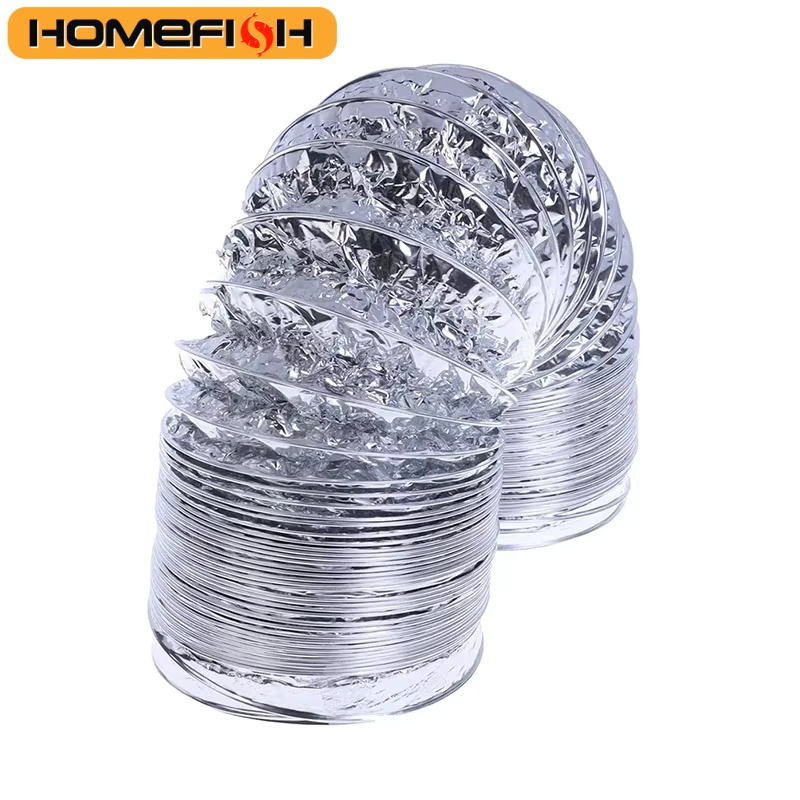 새로운 4 인치 100mm 환기 파이프 PVC 알루미늄 - Flexible Hose Braided 리뷰 및 가격
