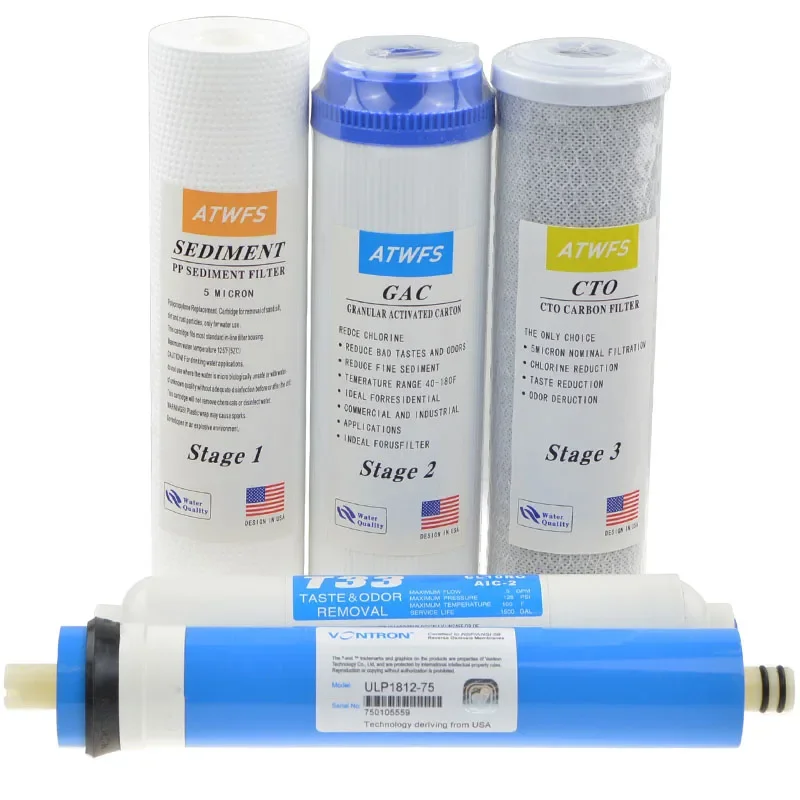정수기 5 단계 필터 카트리지 75 gpd RO 멤브레 - Basin Mixer Cartridge 리뷰 및 가격