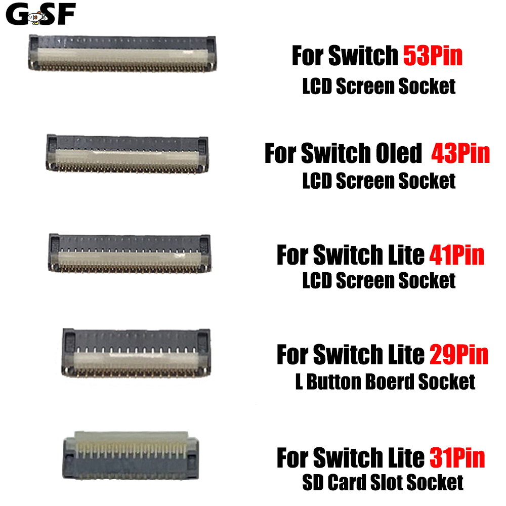 5PCS 새로운 LCD 화면 FPC 리본 케이블 소켓  - Push Fit Connector 리뷰 및 가격
