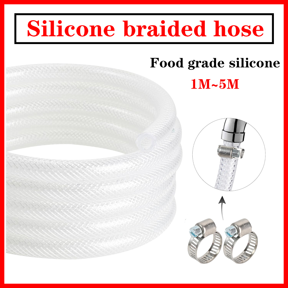 고압 편조 투명 PVC 비닐 튜브, 유연한 비닐 튜브, - Flexible Hose Braided 리뷰 및 가격