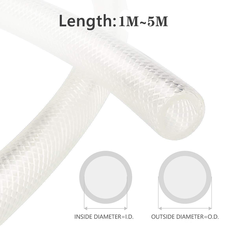고압 편조 투명 PVC 비닐 튜브, 유연한 비닐 튜브, - Flexible Hose Braided 리뷰 및 가격