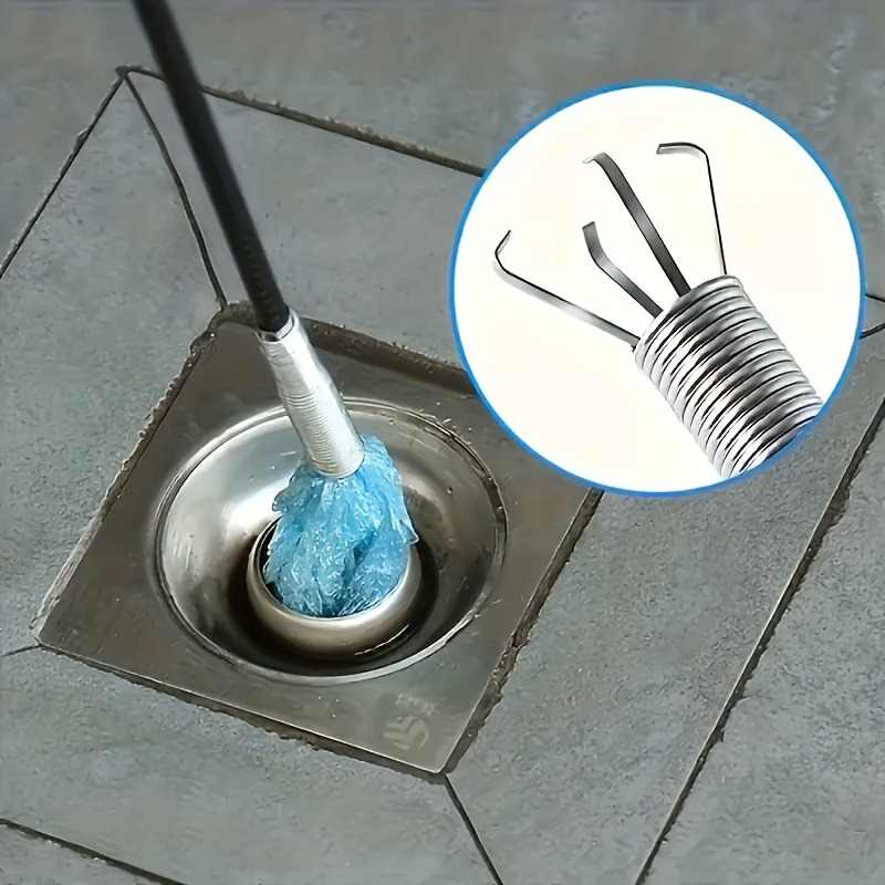 1개의 하수구 청소기, 변기 막힘 제거기 - 가정용 변 - Drain Pipe Clip 리뷰 및 가격