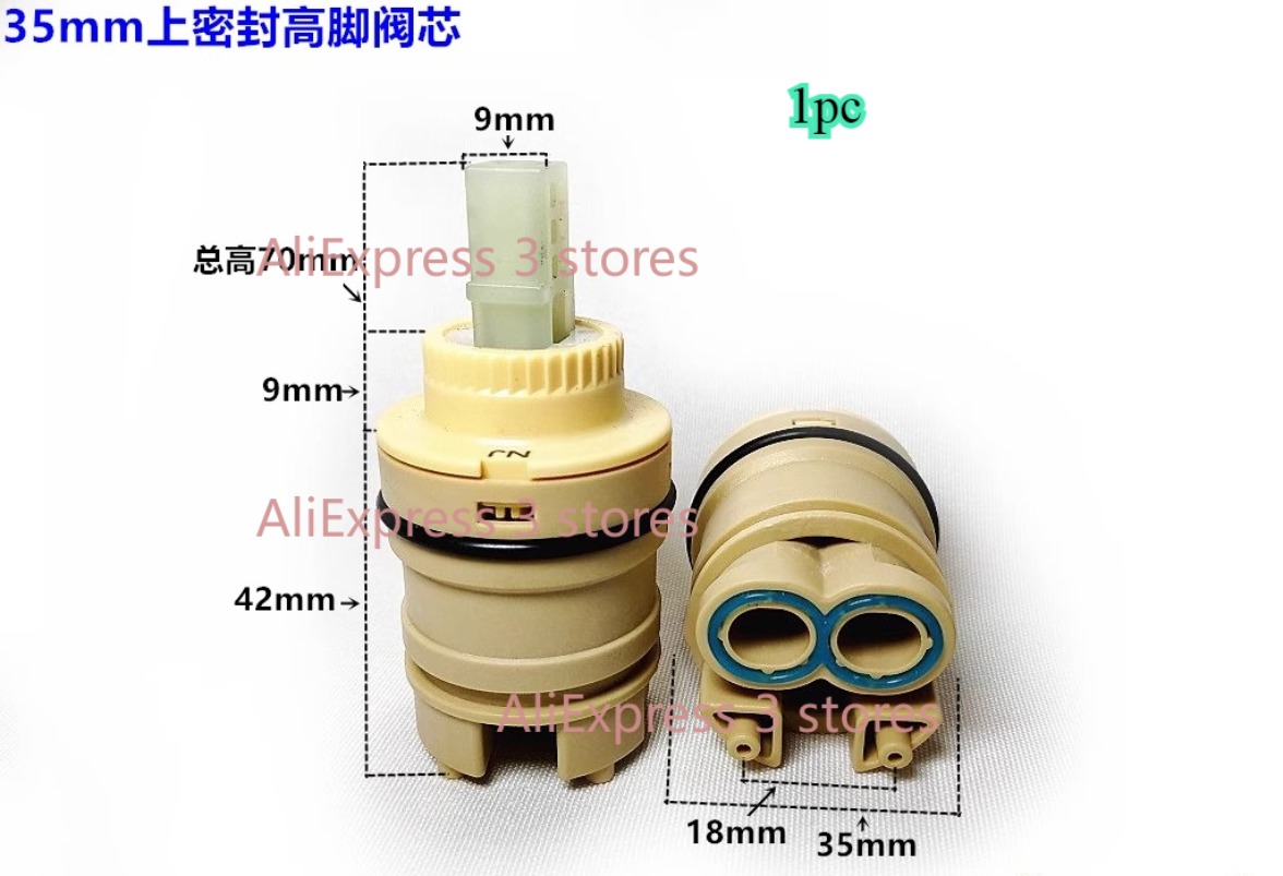1pcs 28mm/35mm/40mm 워터 믹서 탭 수도 - Basin Mixer Cartridge 리뷰 및 가격