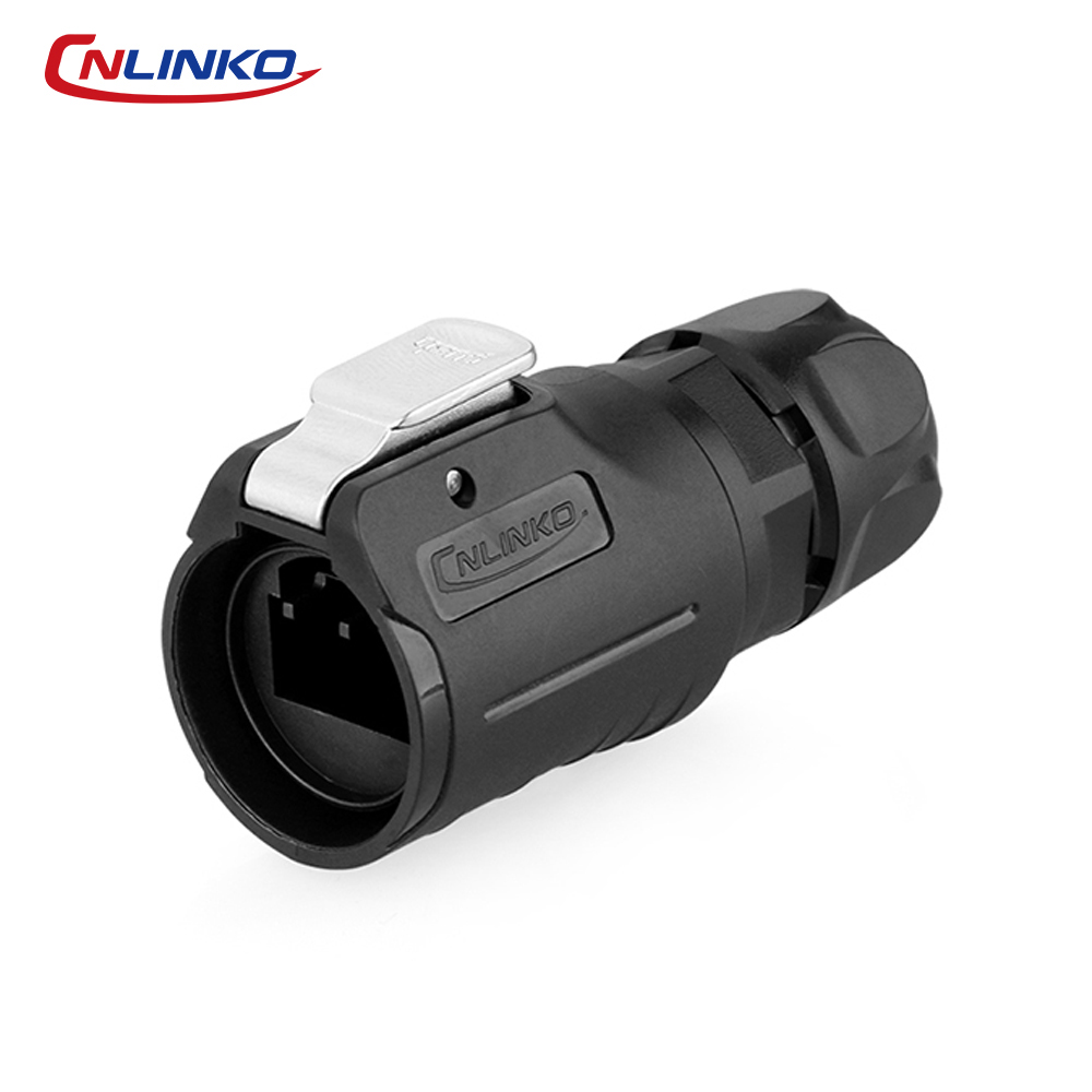 CNLINKO LP16 방수 원형 RJ45 커넥터 8P - Push Fit Connector 리뷰 및 가격
