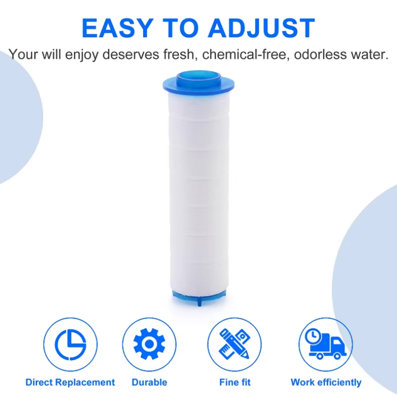 10Pcs 샤워 헤드 교체 PP 면 필터 카트리지 경수 - Shower Valve Cartridge 리뷰 및 가격