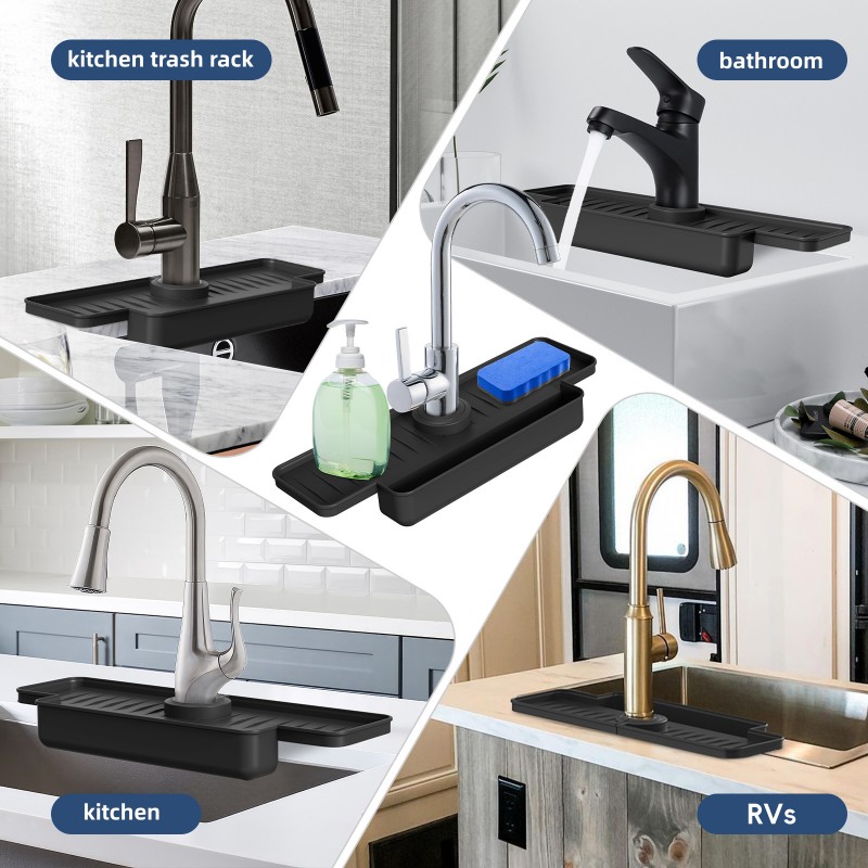 업그레이드된 실리콘 싱크대 수도꼭지 스플래시 가드 배수 - Silicone Tap Washer 리뷰 및 가격