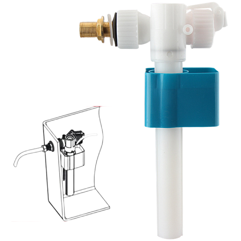 3/8인치 황동 나사 연결이 가능한 ABS 변기 측면  - Toilet Fill Valve 리뷰 및 가격