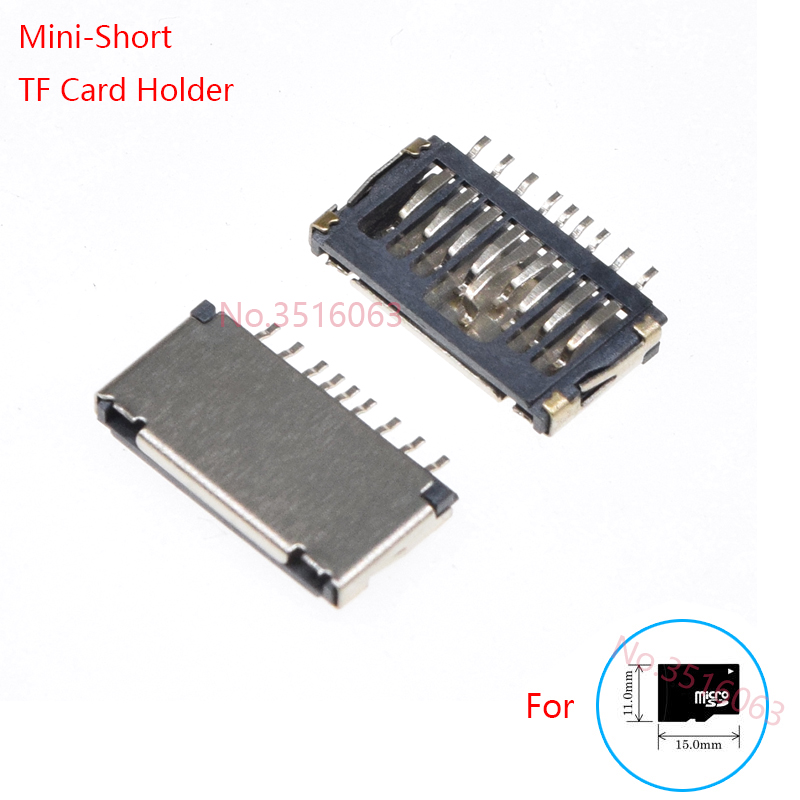 5/10Pcs 미니 짧은 초박형 TF 카드 홀더 커넥터 - Push Fit Connector 리뷰 및 가격