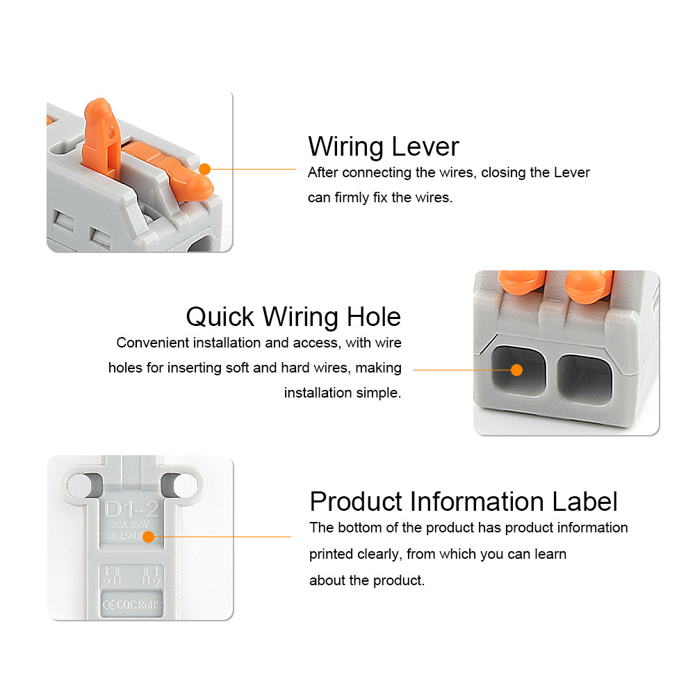 DIY GO 10/50PCS 전기 케이블 접합을 위한  - Push Fit Connector 리뷰 및 가격