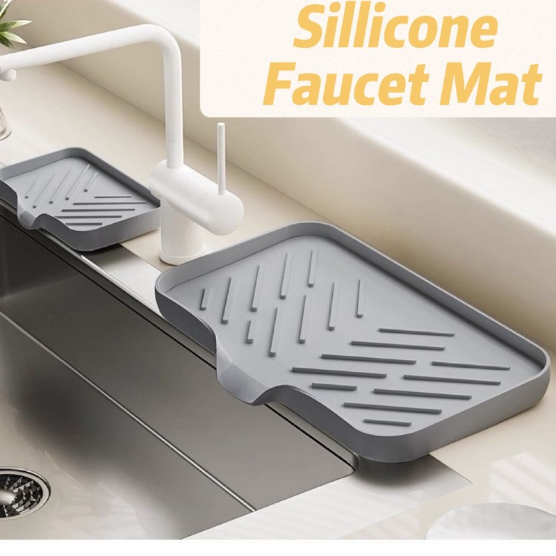 셀프 배수 비누 홀더 실리콘 주방 싱크대 비누 접시 스 - Silicone Tap Washer 리뷰 및 가격