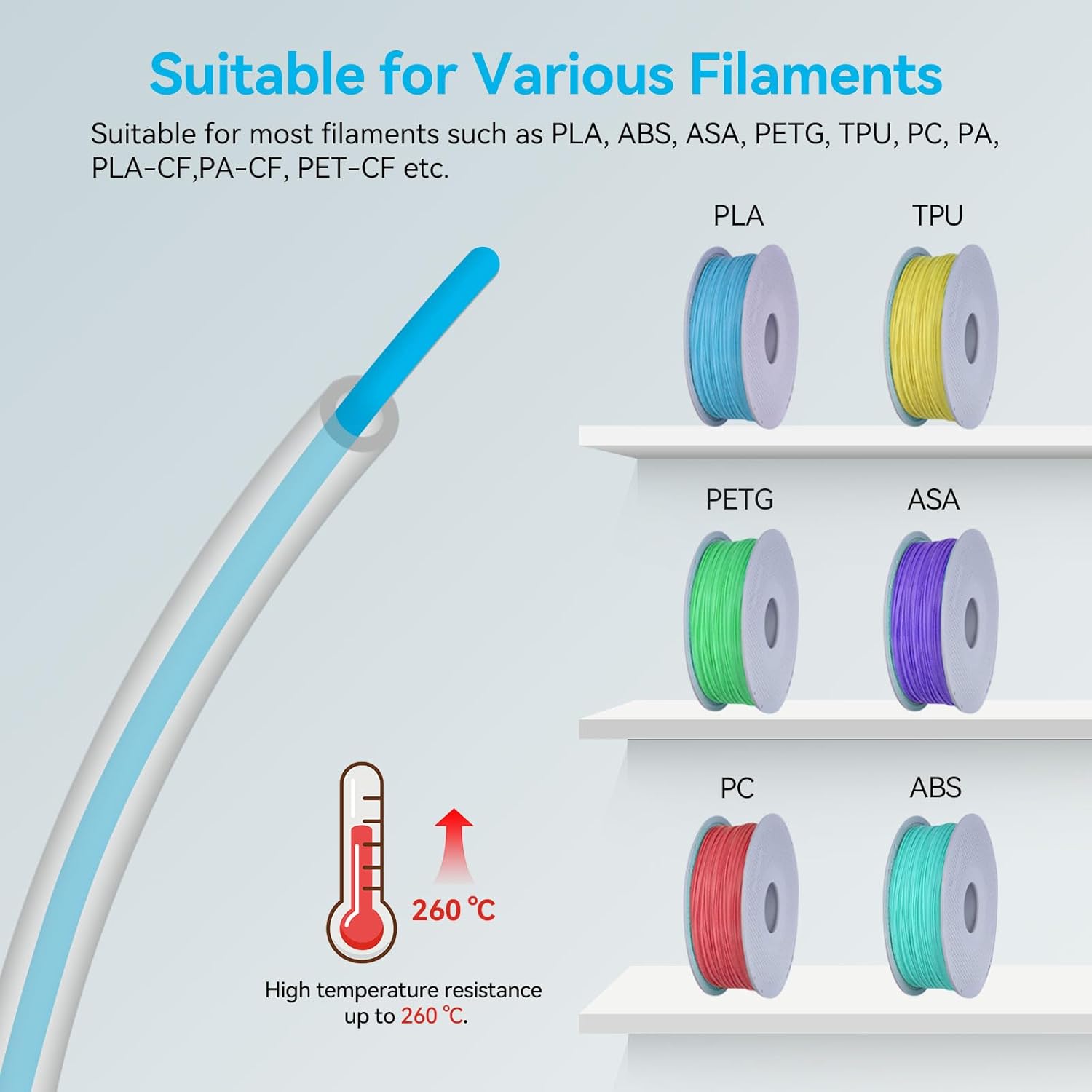 밤부랩 PTFE 튜브 P1P AMS A1 미니 3D 프 - Ptfe Tape Thread 리뷰 및 가격