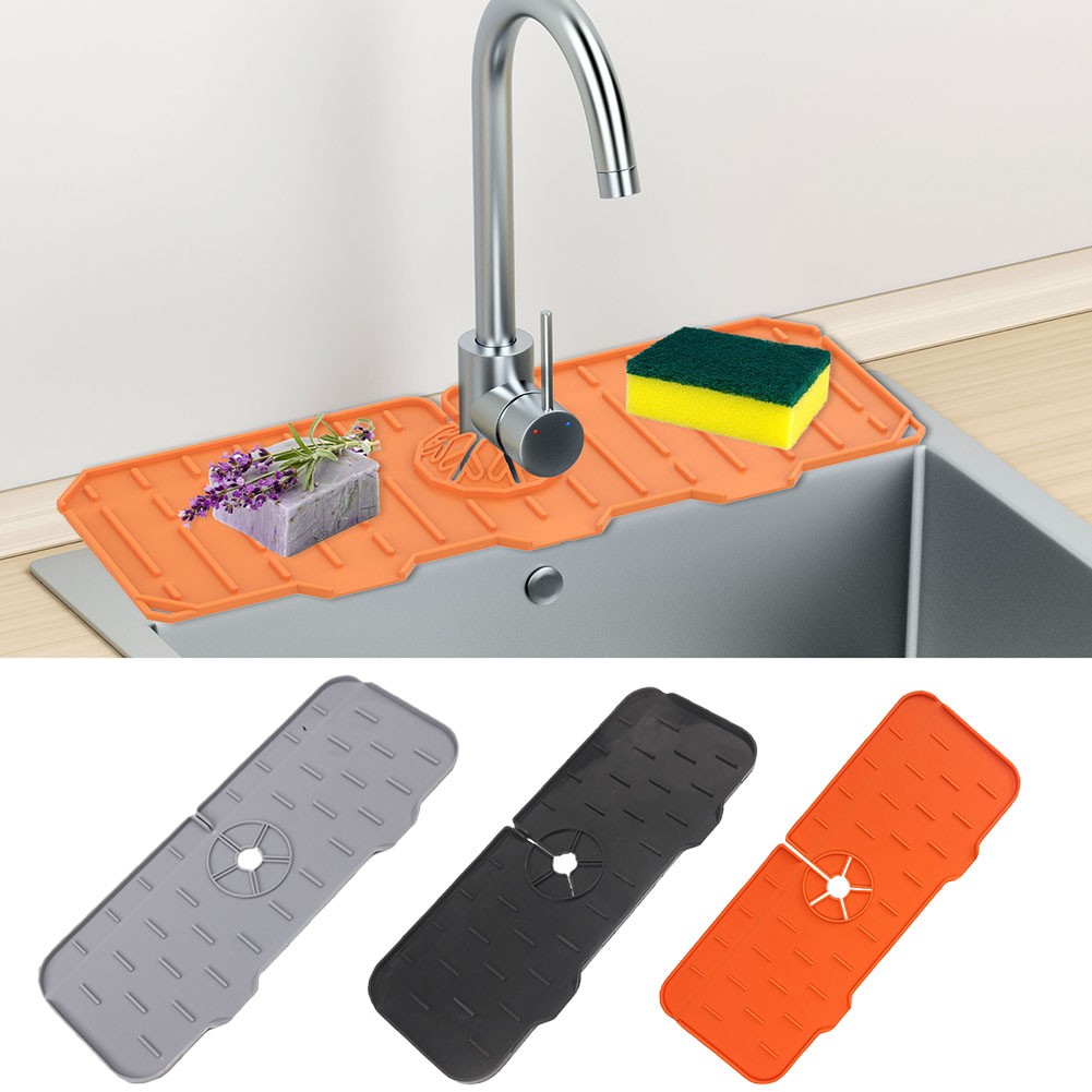 실리콘 주방 수도꼭지 매트 싱크 스폰지 드레인 랙 접이 - Silicone Tap Washer 리뷰 및 가격