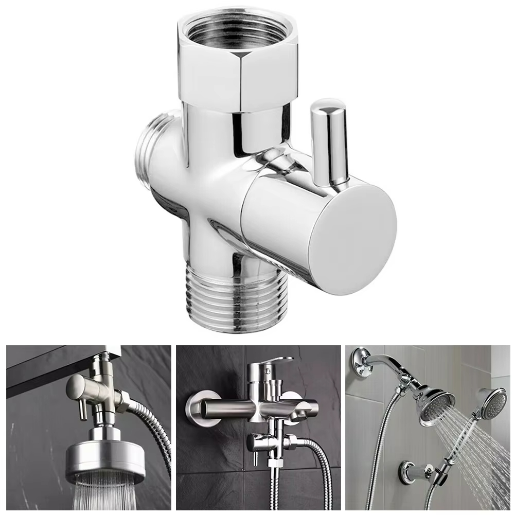 G1/2in 3 웨이 분배기 밸브 T-어댑터 변환기 샤 - Shower Valve Cartridge 리뷰 및 가격