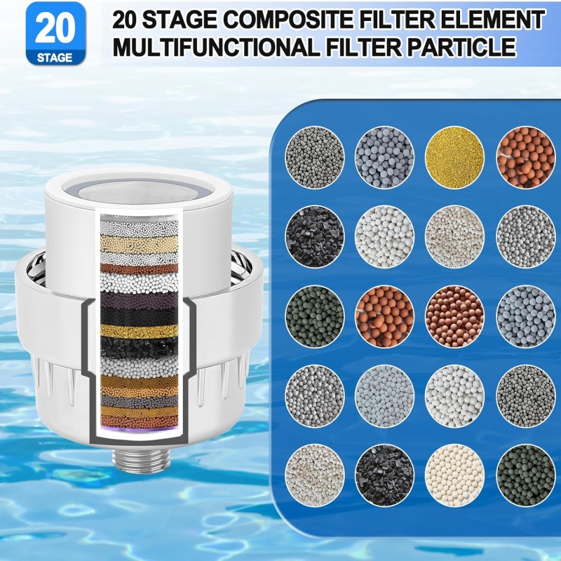 15/20 단계 경수용 고출력 샤워 헤드 필터 교체 가 - Shower Valve Cartridge 리뷰 및 가격